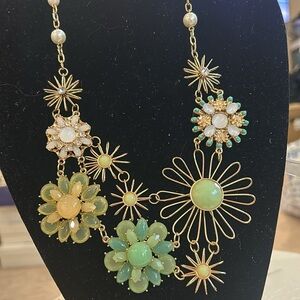 Vintage Fantasy Garden Necklace,NWT-Boutique